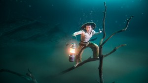 "VonWong's Underwater Fisherman in collaboration with Ballentines"